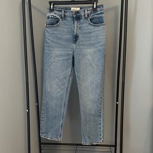 Abercrombie & Fitch Light Blue Ankle Jeans